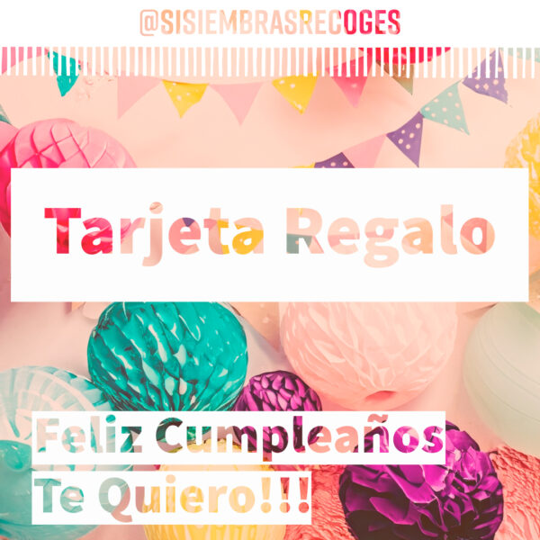 Tarjeta regalo !!!!