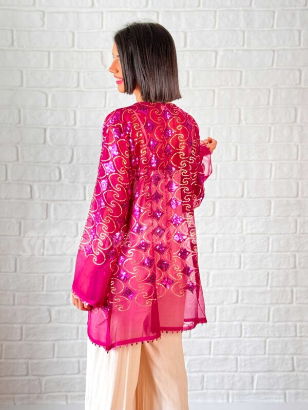 Kimono de pedrería indio Harare - 1 - Imagen 2
