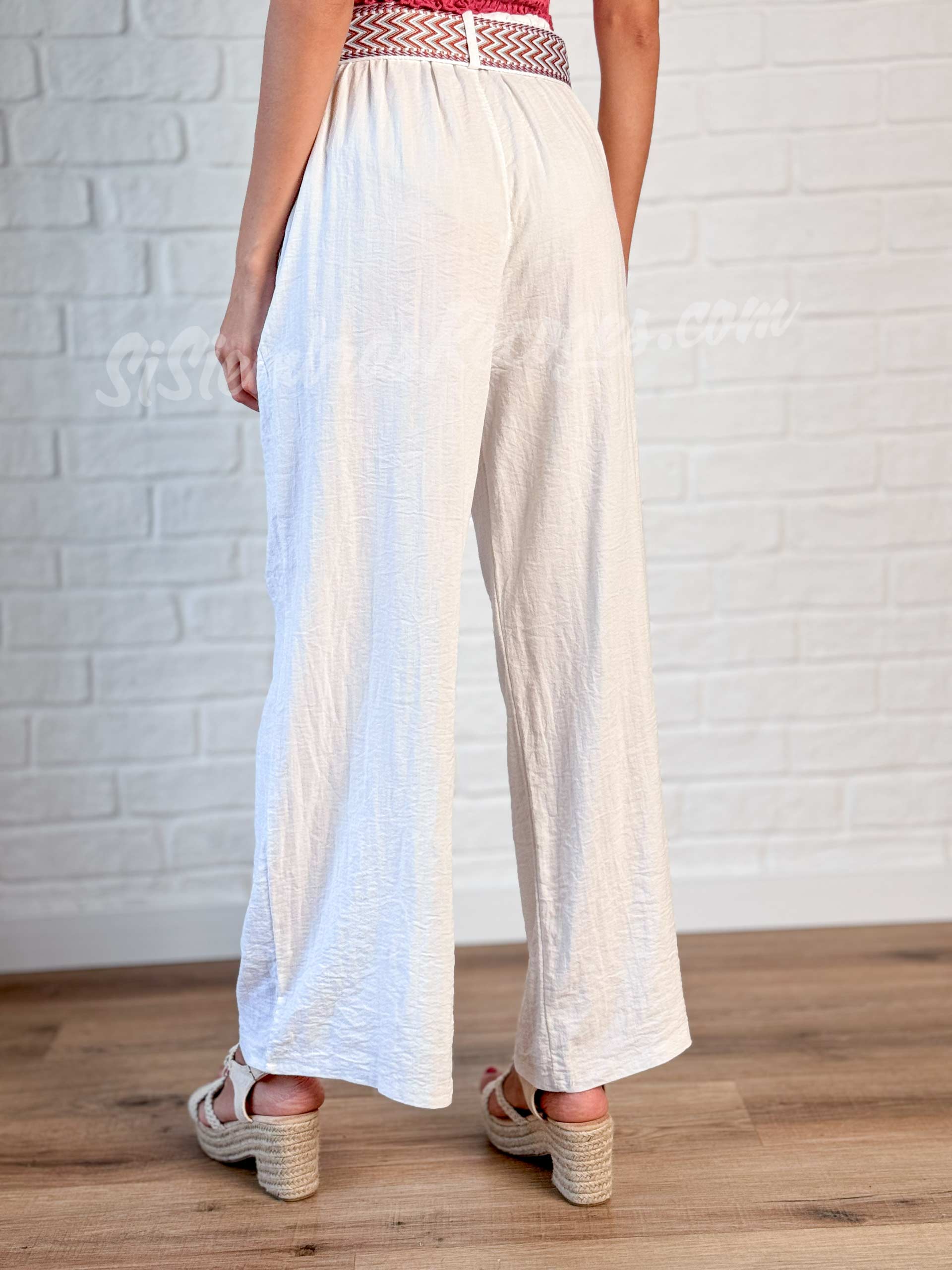 Pantalón Kikuyu - Blanco - Imagen 2