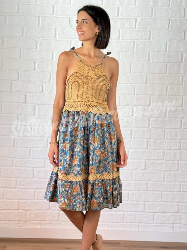 Vestido Boho corto Pedi