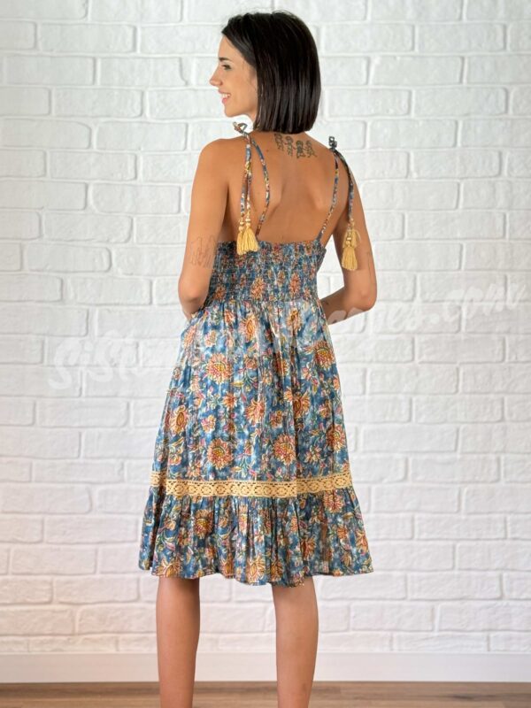 Vestido Boho corto Pedi - Imagen 2