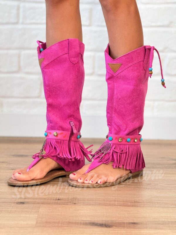 Sandalias altas Cherokee – Rosa