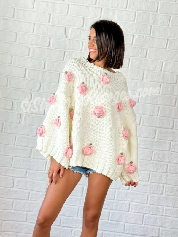 Jersey de crochet Rosal