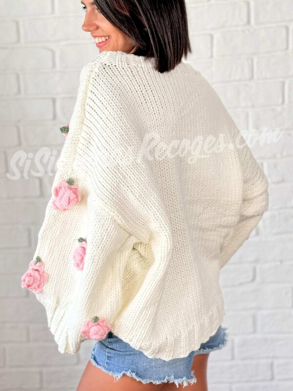 Jersey de crochet Rosal - Imagen 2