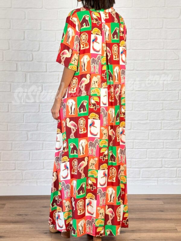 Vestido/Kimono Jungla - Imagen 2