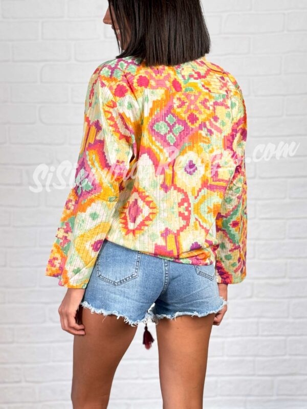 Camisa Bohemia Alhambra - Estampado 4 - Imagen 2