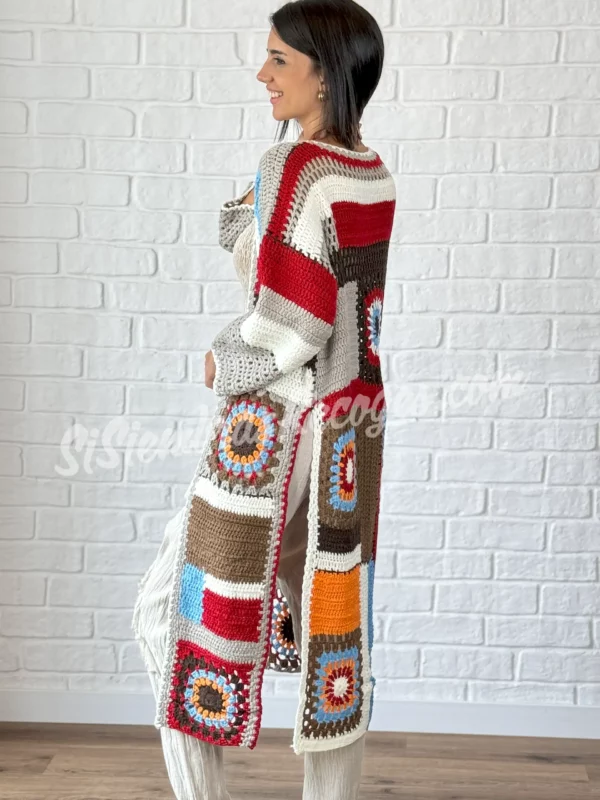Kimono de crochet Zenitha