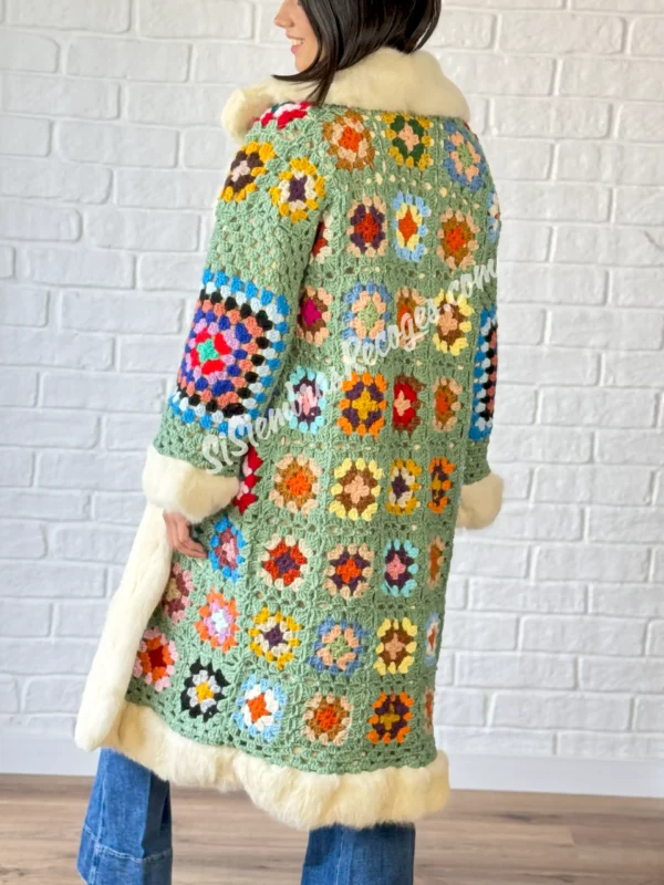 Abrigo de crochet Galena