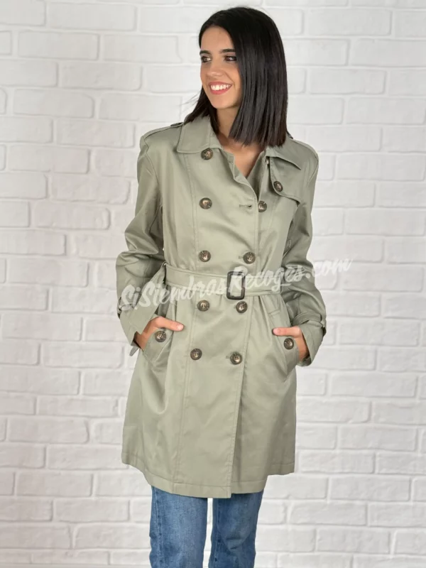 Gabardina Ivela - Verde