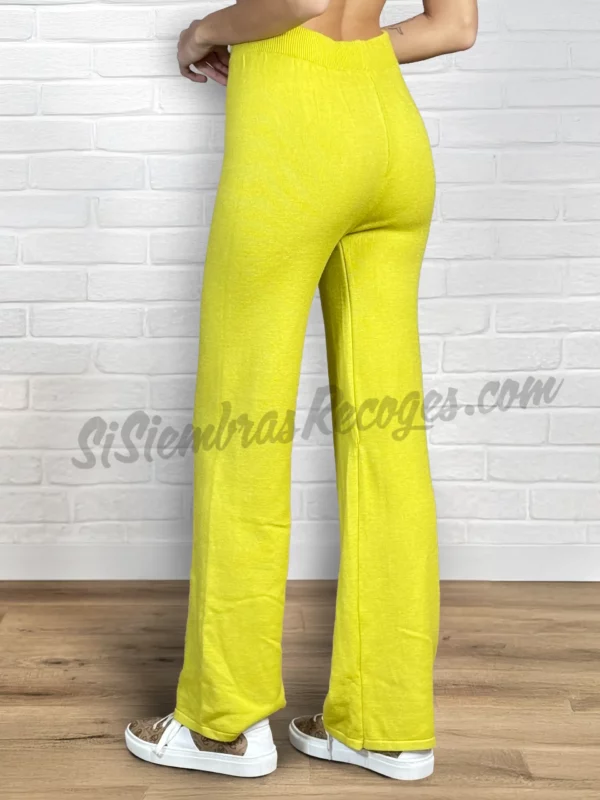 Pantalón de punto Vibrante - Oliva - Imagen 2