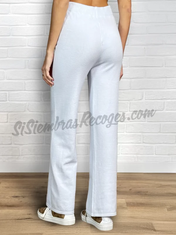 Pantalón de punto Vibrante - Cielo - Imagen 2