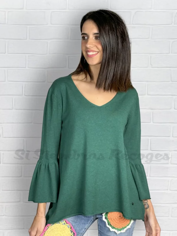 Blusa de punto Reira - Verde