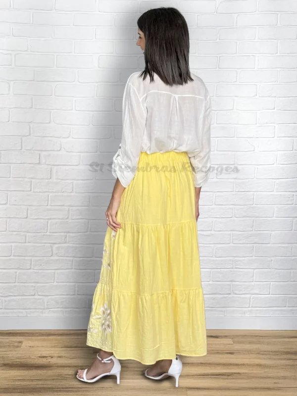Falda bordada Arenis - Imagen 3